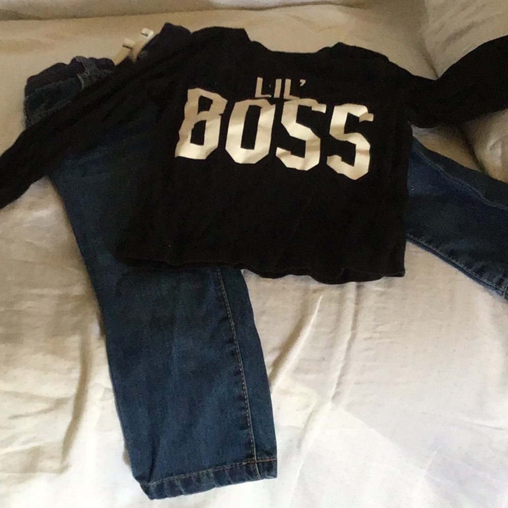 Boys jeans and Top #004